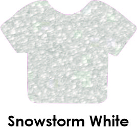 Siser HTV Vinyl Sparkle Snowstorm White 12"